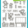 Lawn Fawn Mice Tools Clear Stamps (LF4065)