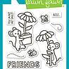 Lawn Fawn Mice Flowers Clear Stamps (LF4076)