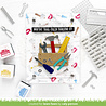 Lawn Fawn Henry's Build-A-Sentiment Tools Clear Stamps (LF4071)
