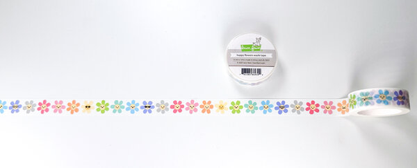Lawn Fawn Happy Flowers Washi Tape (LF4021)