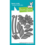 Lawn Fawn Big Blossom Flowers Stand-Alone Lawn Cuts Dies (LF4092)