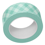 Lawn Fawn Aqua Gingham Washi Tape (LF4022)