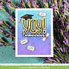 Lawn Fawn All The Grad Caps Clear Stamps (LF4079)