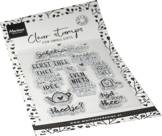 Marianne Design Clear Stamps Thee voor Twee (CS1191)