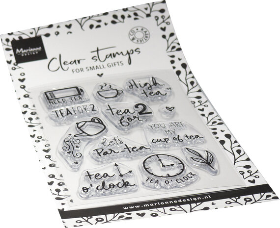 Marianne Design Clear Stamps Time for Tea (CS1192)