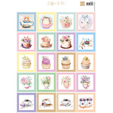 Marianne Design Decoupage Sheet A4 Stamps Coffee & Tea (VK9647)