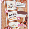 Marianne Design Decoupage Sheet A4 Stamps Coffee & Tea (VK9647)
