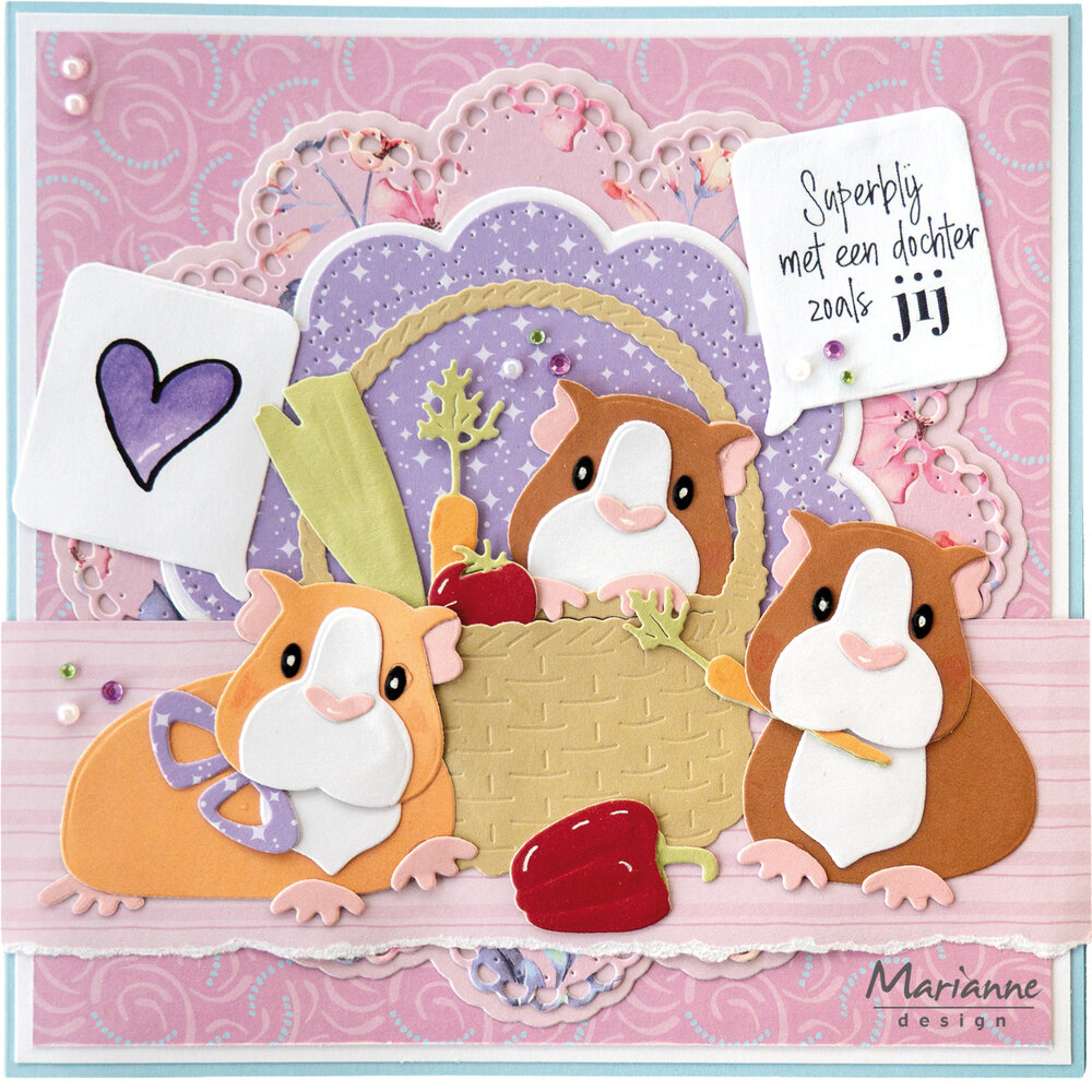 Marianne Design Clear Stamps Familie & Vrienden (CS1197)