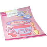 Marianne Design Collectables Cup & Saucer by Marleen (COL1586)