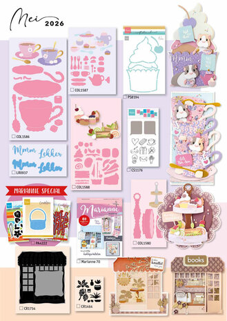 Marianne Design Leaflet The Collection # 161 Mei 2026 (CAT13161)