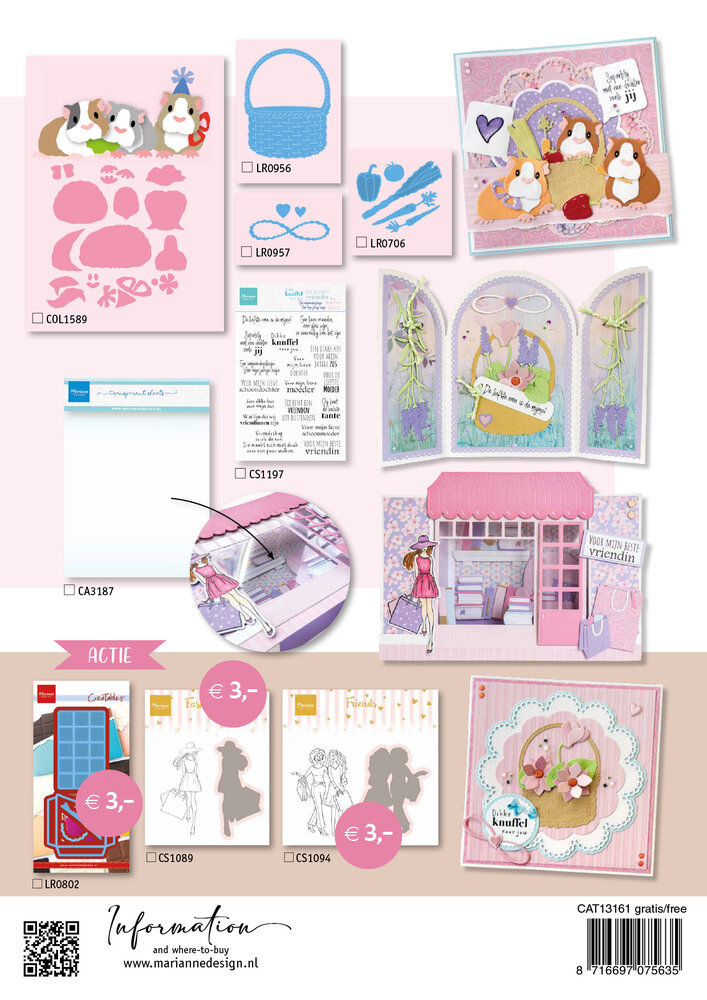 Marianne Design Leaflet The Collection # 161 Mei 2026 (CAT13161)