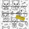 CarlijnDesign Clear Stamps Beautiful Foxes by DaisCreaPlace (CDST-0171)
