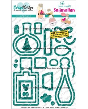 CarlijnDesign Dies Perfume Pals by Ilona Maakt (CDSN-0365)