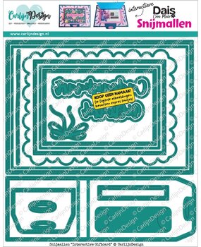 CarlijnDesign Dies Interactive Giftcard by DaisCreaPlace (CDSN-0361)