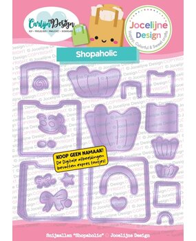 CarlijnDesign Snijmallen Shopaholic by Jocelijne Design (CDJD-0082)