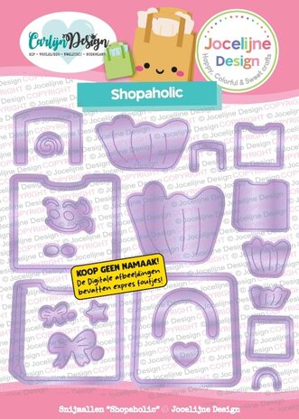 CarlijnDesign Dies Shopaholic by Jocelijne Design (CDJD-0082)