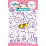CarlijnDesign Snijmallen Magic Unicorn by Jocelijne Design (CDJD-0081)