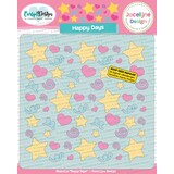 CarlijnDesign Stencils Happy Days by Jocelijne Design (CDJD-0079)