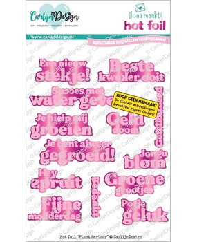 CarlijnDesign Hot Foil Plant Partner by Ilona Maakt (CDHF-0088)