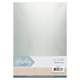 Card Deco Linen Cardstock A4 Metallic Silver (6pcs) (CDEML001)
