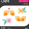 Sizzix Clear Stamps Print & Pattern Birds & Blooms #1 (15pcs) by Catherine Pooler (667109)