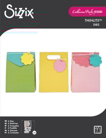 Sizzix Thinlits Die Set It's a Party (6pcs) by Catherine Pooler (667116)