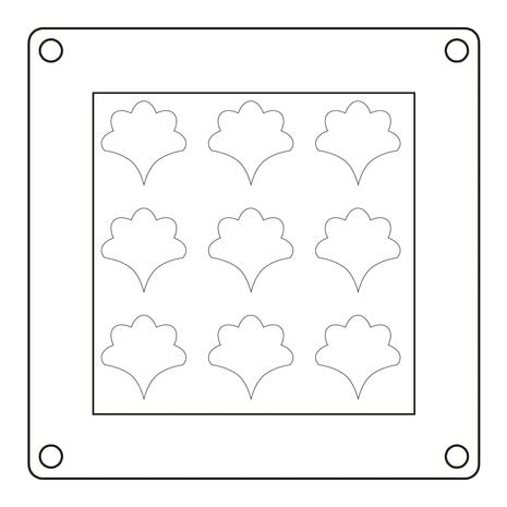 Sizzix Mini Layered Stencils Print & Pattern Daisy (4pcs) by Catherine Pooler (667113)