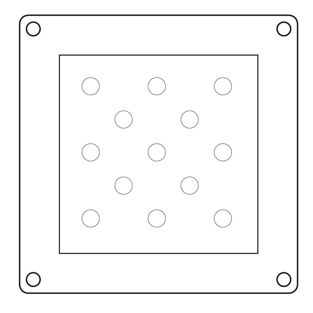 Sizzix Mini Layered Stencils Print & Pattern Daisy (4pcs) by Catherine Pooler (667113)