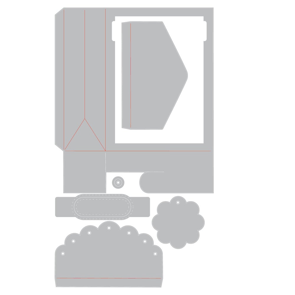 Sizzix Thinlits Die Set It's a Party (6pcs) by Catherine Pooler (667116)