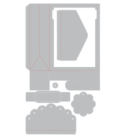 Sizzix Thinlits Die Set It's a Party (6pcs) by Catherine Pooler (667116)