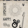 Studio Light Gearhead's Workshop Clear Stamps Gears & Guitar (SL-GW-STAMP944)
