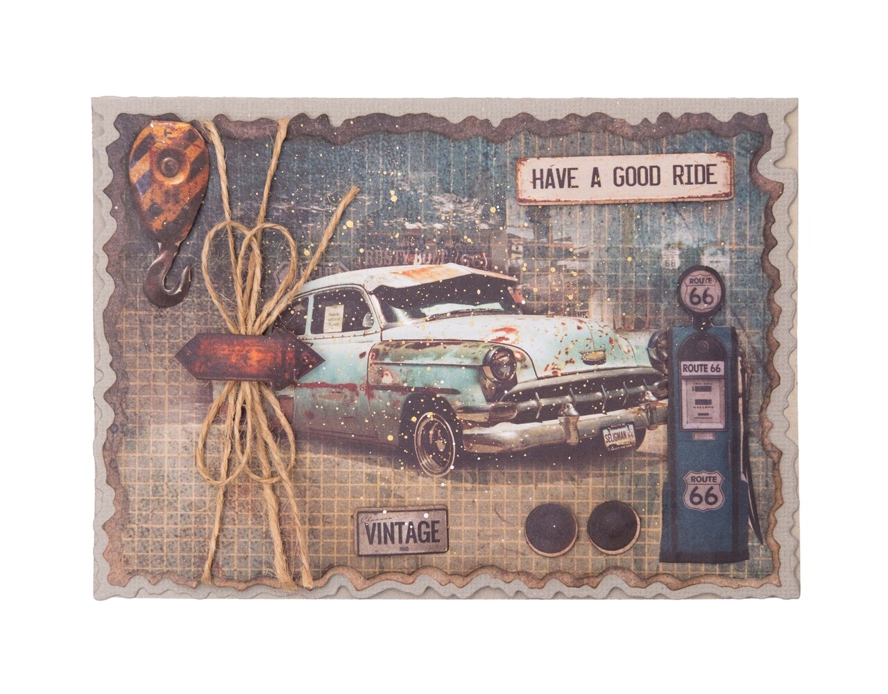 Studio Light Gearhead's Workshop A5 Die-Cut Paper Pad Elements (SL-GW-DCPP469)