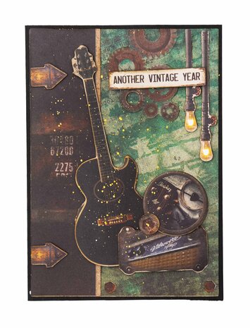 Studio Light Gearhead's Workshop A5 Die-Cut Paper Pad Elements (SL-GW-DCPP469)