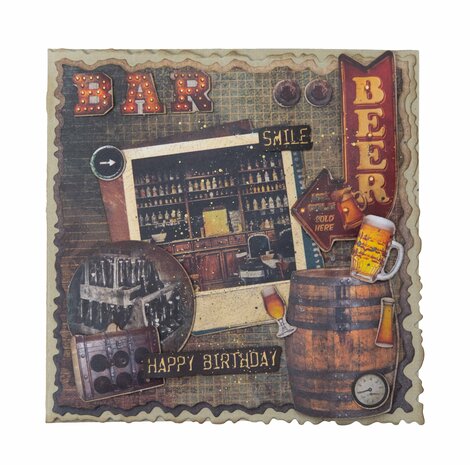 Studio Light Gearhead's Workshop A5 Die-Cut Paper Pad Elements (SL-GW-DCPP469)