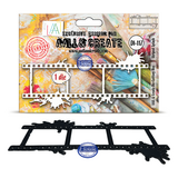 Aall and Create Through the Lens Die-Cutting Die Set Striped Splash by Autour de Mwa & Co (AALL-DI-117)