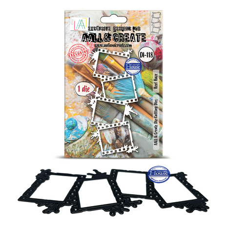 Aall and Create Through the Lens Die-Cutting Die Set Reel Haze by Autour de Mwa & Co (AALL-DI-118)