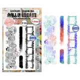 Aall and Create Through the Lens A6 Stamp Sets Circles & Strokes by Autour de Mwa & Co (AALL-TP-1335)