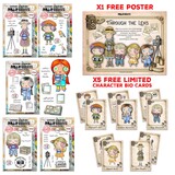 Aall and Create Through the Lens A5 Stamp Bundle by Janet Klein (AALL-PCK-JK001)