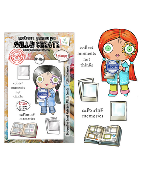Aall and Create Through the Lens A7 Stamp Sets Collect Moments by Janet Klein (AALL-TP-1366)