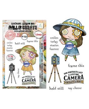 Aall and Create Through the Lens A7 Stamp Sets Hold Still by Janet Klein (AALL-TP-1367)