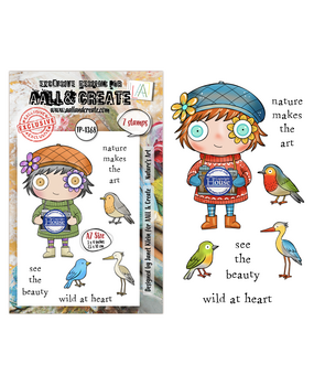 Aall and Create Through the Lens A7 Stamp Sets Nature's Art by Janet Klein (AALL-TP-1368)