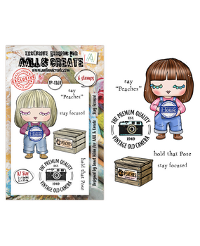 Aall and Create Through the Lens A7 Stamp Sets Stay Focused by Janet Klein (AALL-TP-1369)