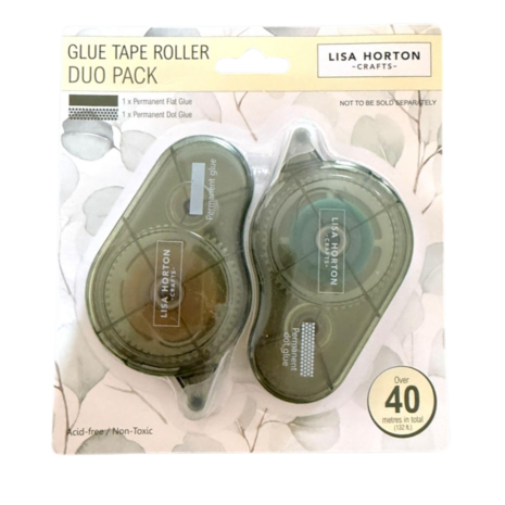 Lisa Horton Crafts Glue Tape Roller (2pcs) (LHCT070)