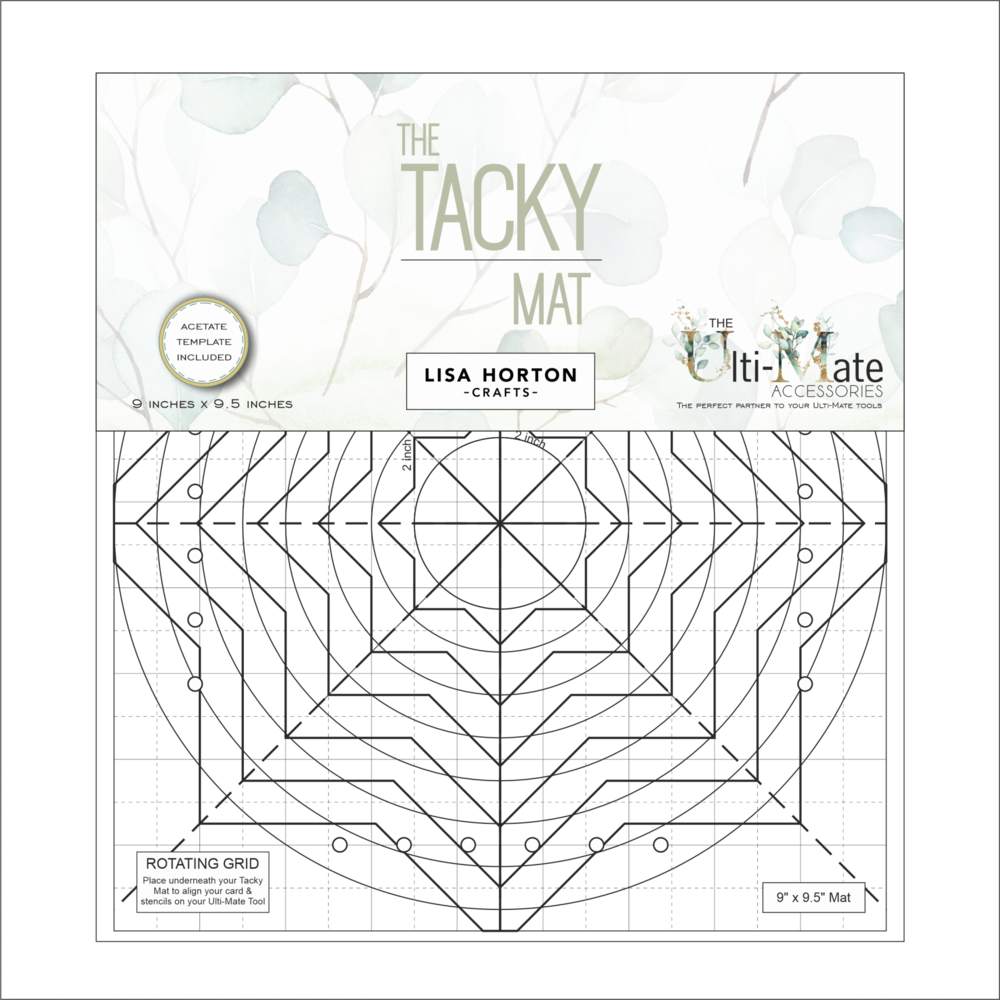 Lisa Horton Crafts The Tacky Mat 9x9.5 Inch (LHCT049)