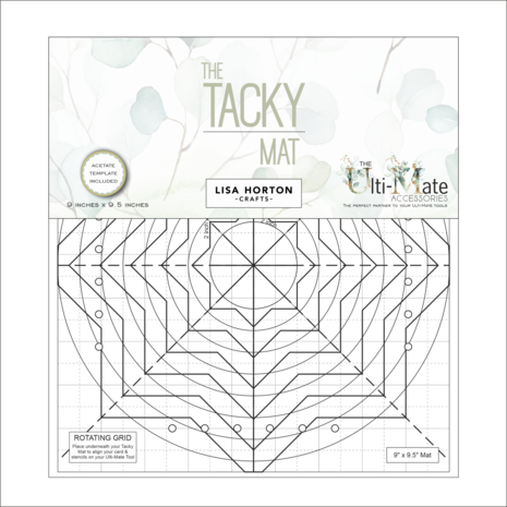 Lisa Horton Crafts The Tacky Mat 9x9.5 Inch (LHCT049)