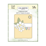 Lisa Horton Crafts Composition Layout Dies Set A Flowers and Leaves (LHCCD314)