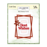 Lisa Horton Crafts Craft Dies Best Wishes Frame (LHCCD295)