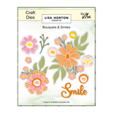 Lisa Horton Crafts Craft Dies Bouquets & Smiles (LHCCD334)