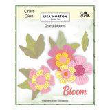 Lisa Horton Crafts Craft Dies Grand Blooms (LHCCD335)