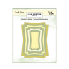 Lisa Horton Crafts Craft Dies Nested Labels Twisted Rectangles (LHCCD292)